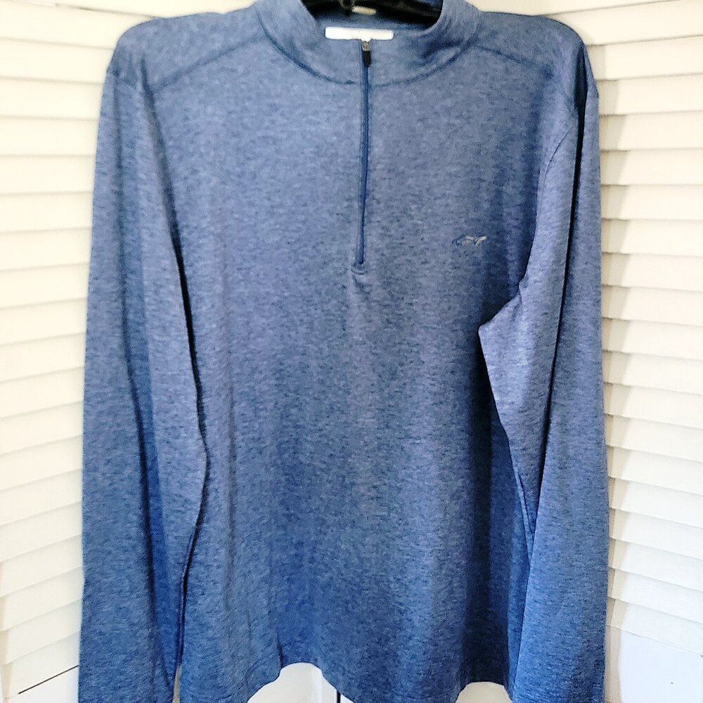 Men's Greg Norman Quarter Zip Long Sleeve - Size Large